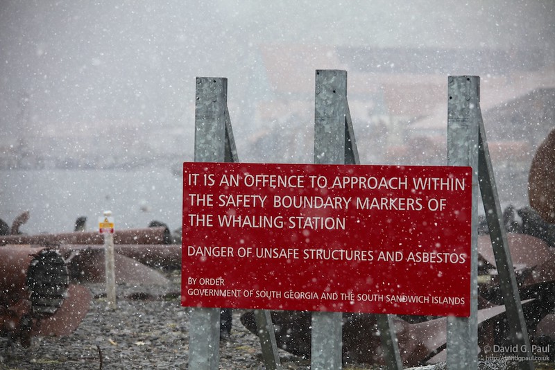 Danger of unsafe structures and asbestos
