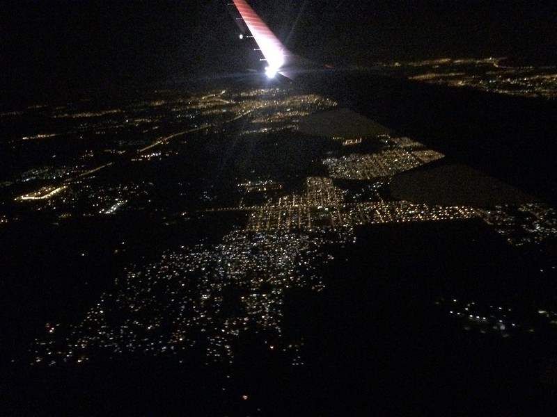Flying into Buenos Aires
