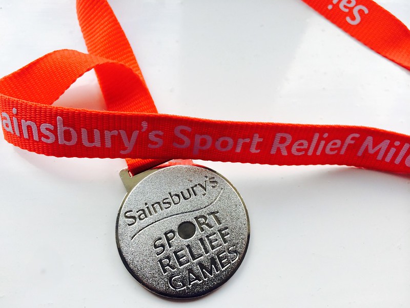 Sport Relief Games Medal
