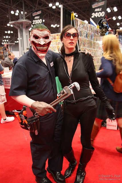Cosplay: The Joker and Catwoman