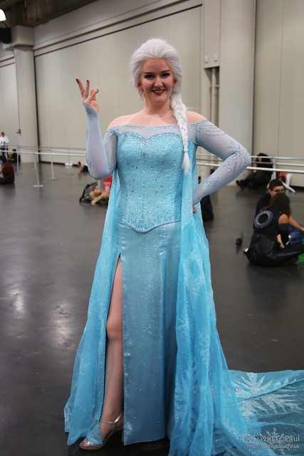 Cosplayer: Elsa (from Disney’s “Frozen”)