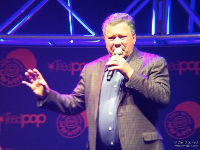 William Shatner (Captain James T. Kirk in Star Trek)