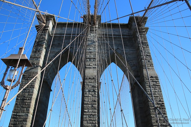 Brooklyn Bridge, from the Manhattan side