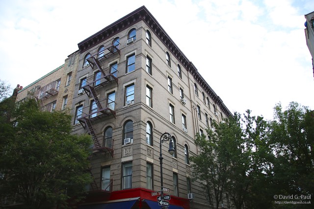 Friends apartment block