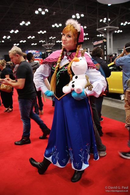 Cosplay: Anna (from Disney’s “Frozen”)