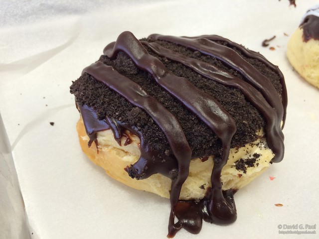 Oreo Boston Cream Donut