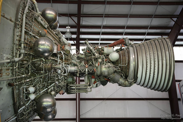 Saturn V booster rocket
