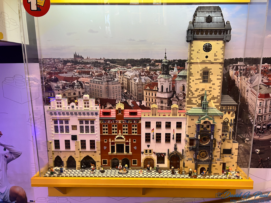 A LEGO replica of the Old Town Hall
