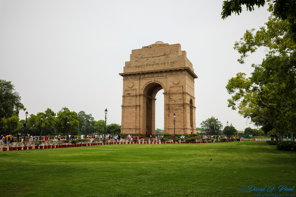 A tall monumental archway