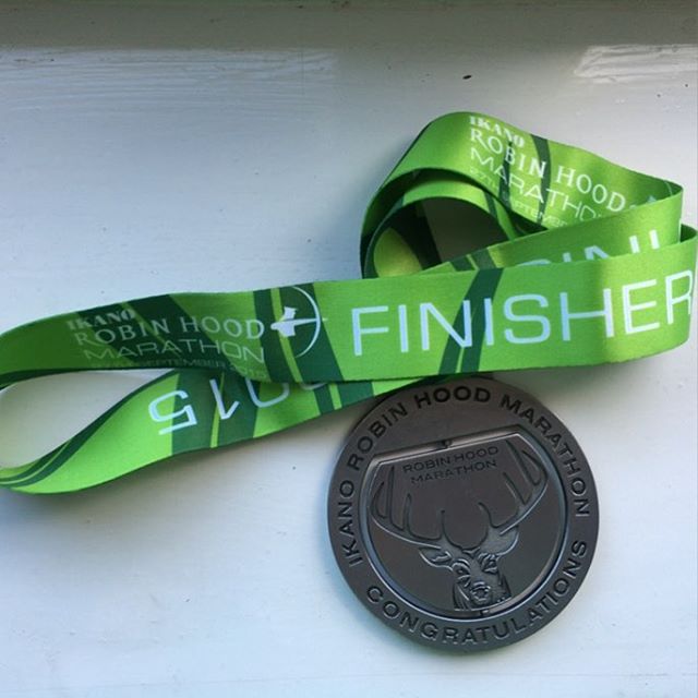Finishers medal