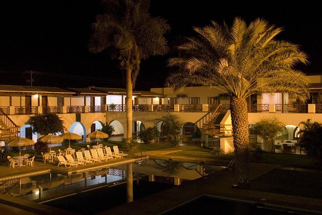 Nasca Lines Hotel at Night