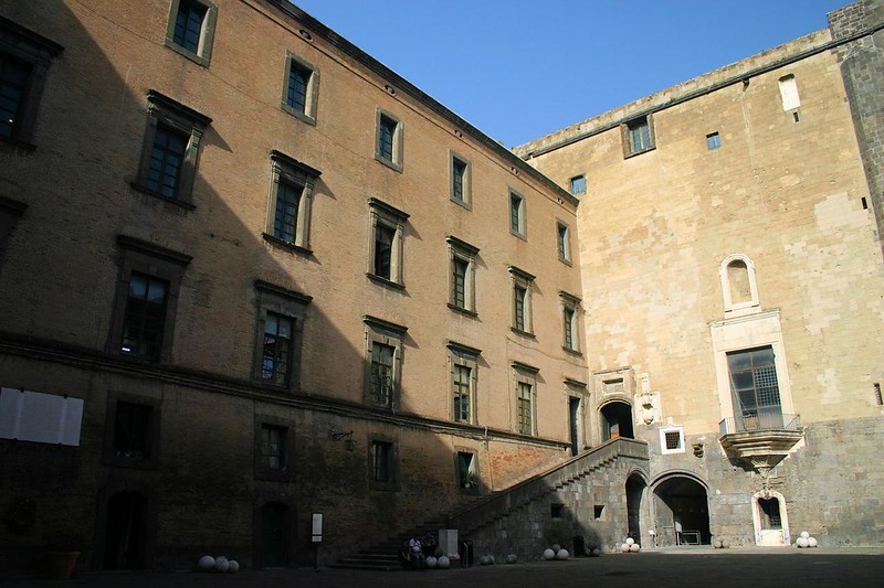 Castel Nuovo courtyard