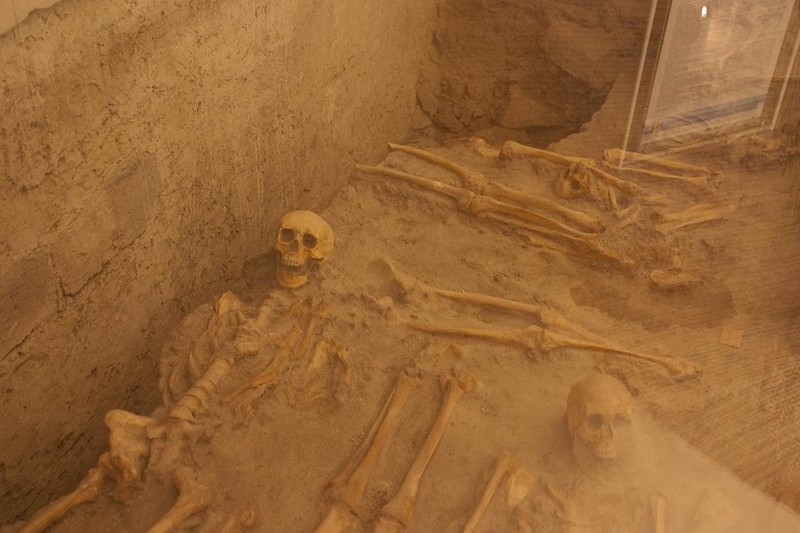 The bones of their enemies