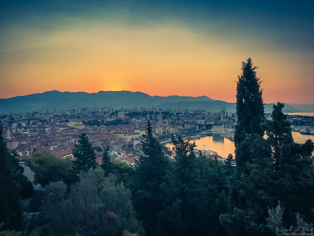 Sunrise in Split