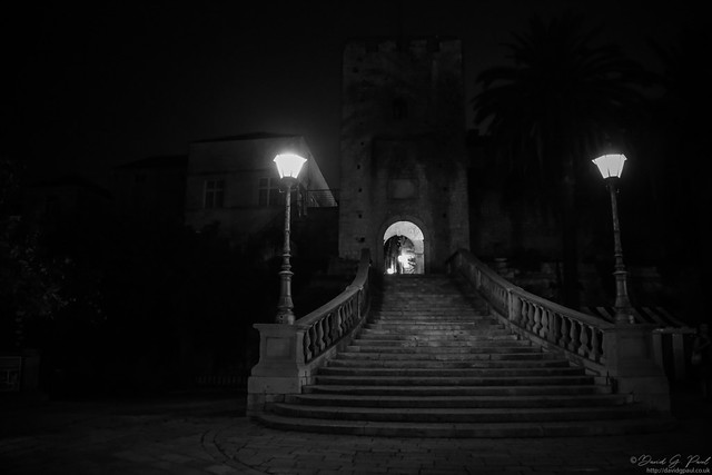 Korcula at night