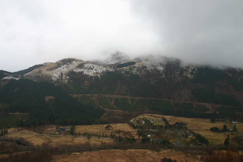 Looking down on Fort William