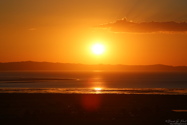 Sunset in Thames