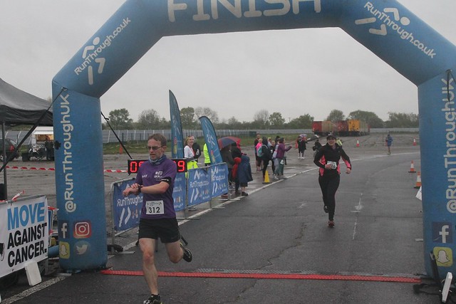 RunThrough Chase the Sun Leicestershire finishing