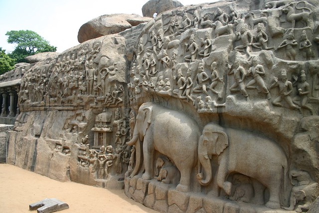 “The Descent of the Ganges”
