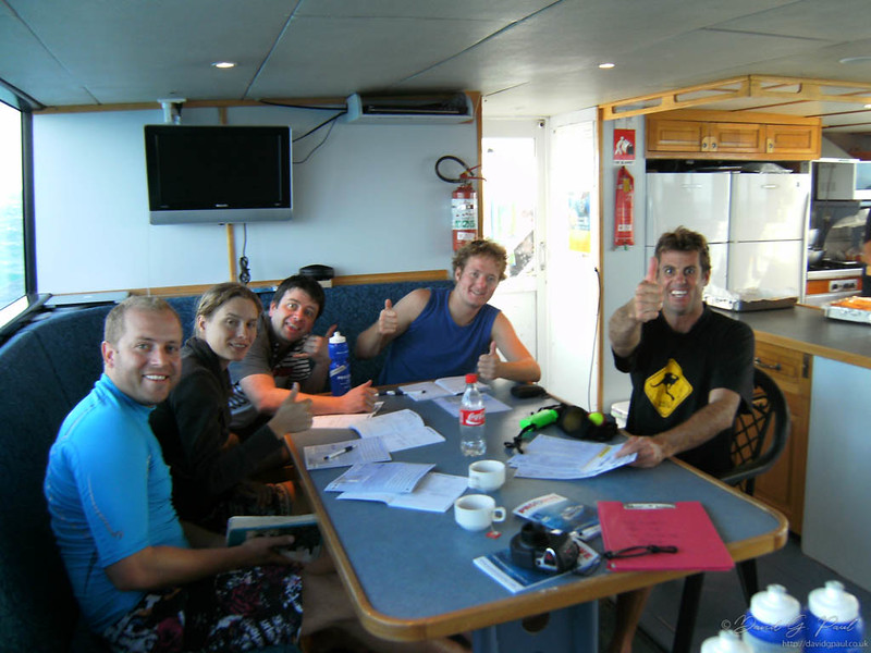 Relaxing onboard