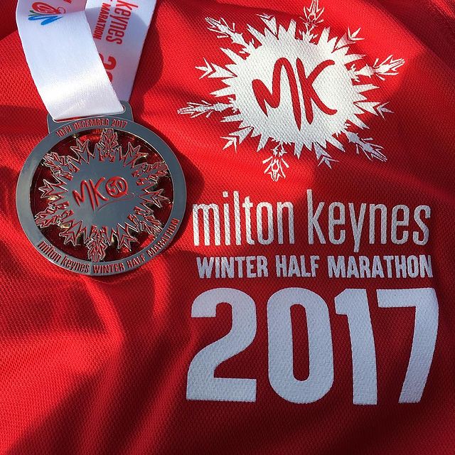 Finishers medal and technical tee