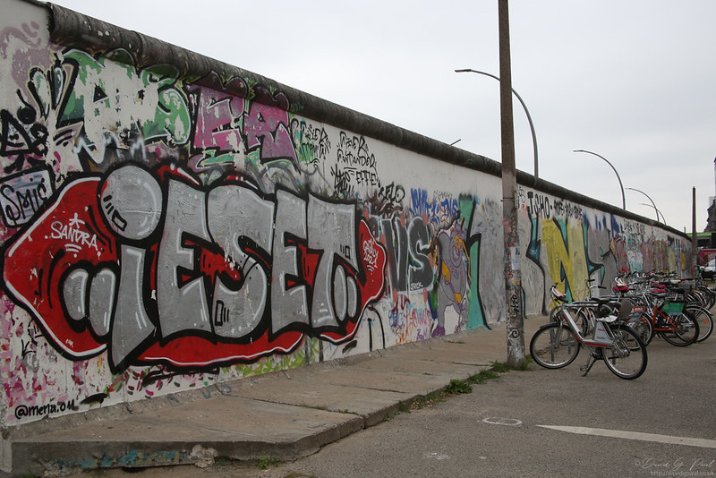Graffiti on the Berlin Wall