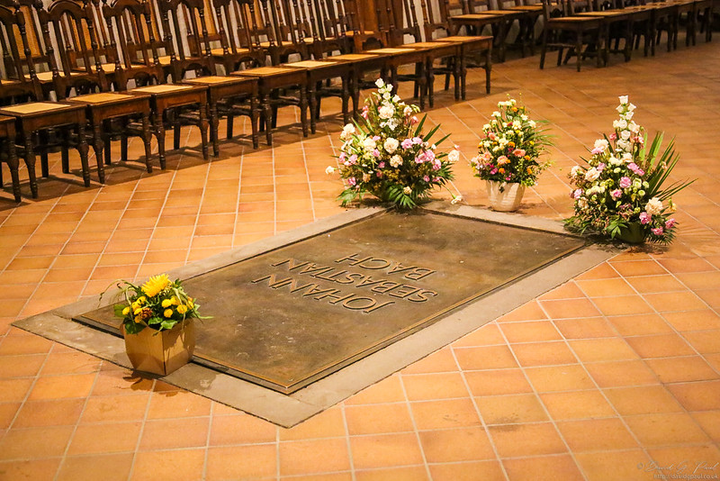 Burial place of Johann Sebastian Bach