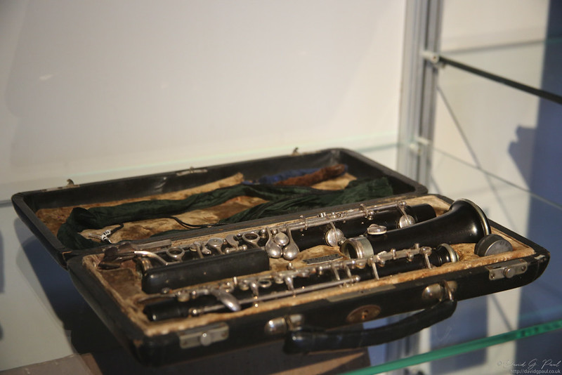 Musical instrument used during Pat Reid's escape