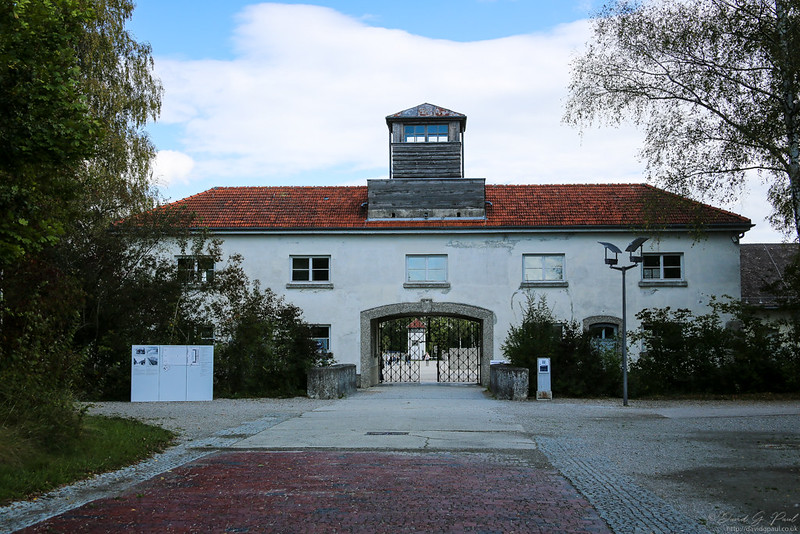 Entrance to Dachau Concentration Camp
