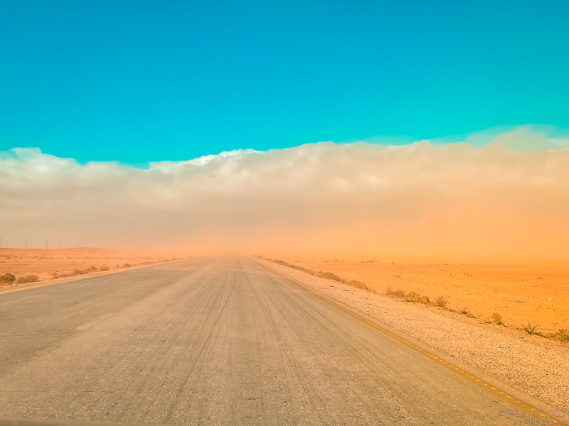 Sand clouds