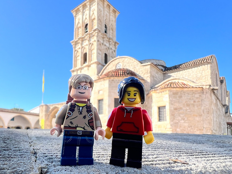 LEGO minifigures at Church of Saint Lazarus