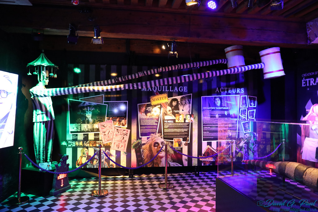 Beetlejuice, Musée Cinéma et Miniature