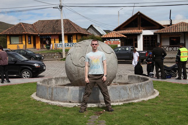 Me standing on the equator