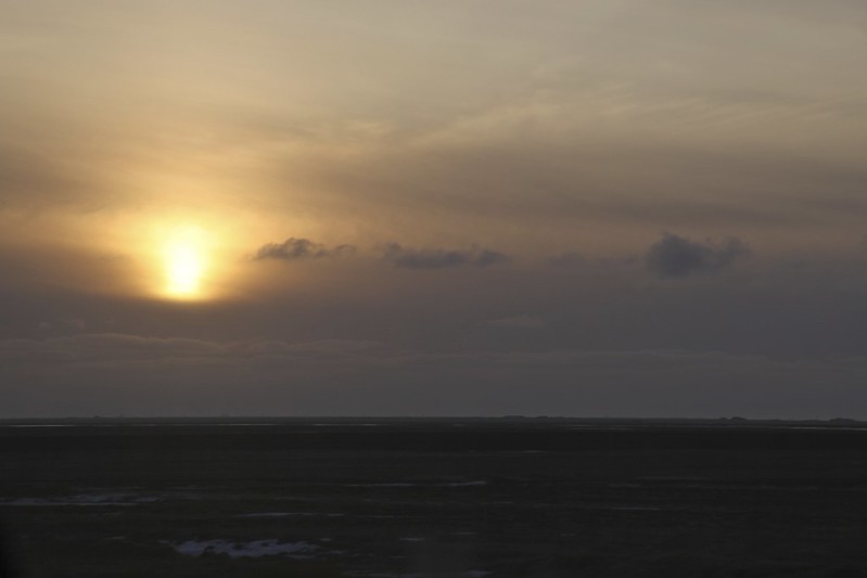 Sunset in Iceland