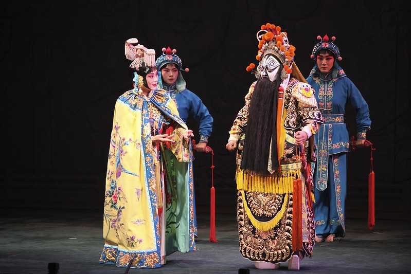 Peking Opera: The Emperor and a concubine