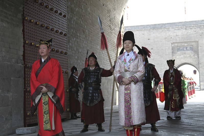 Xi’an City Wall Welcome Ceremony