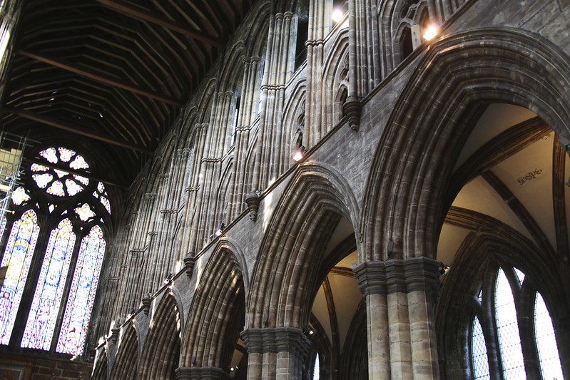 Inside St. Mungo’s Cathedral, Glasgow