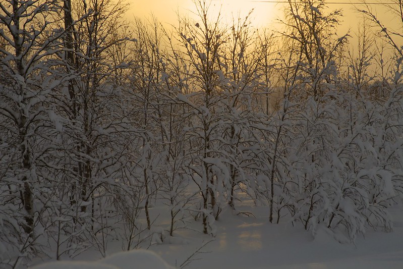 Sunset in Finland