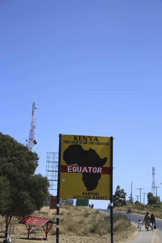 At the Equator – Nanyuki