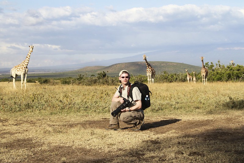 Me and some Giraffes