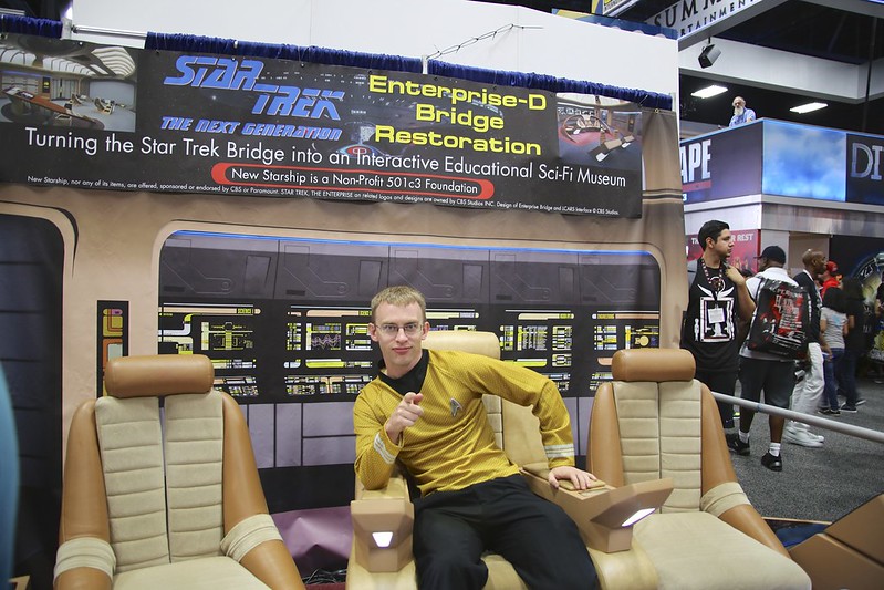 On the Enterprise D bridge