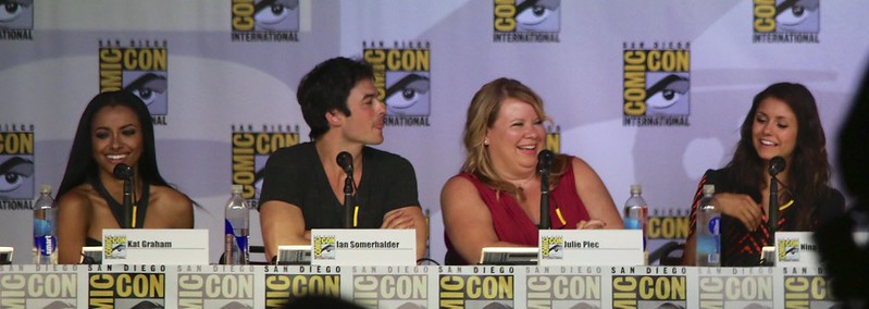 The cast of The Vampire Diaries