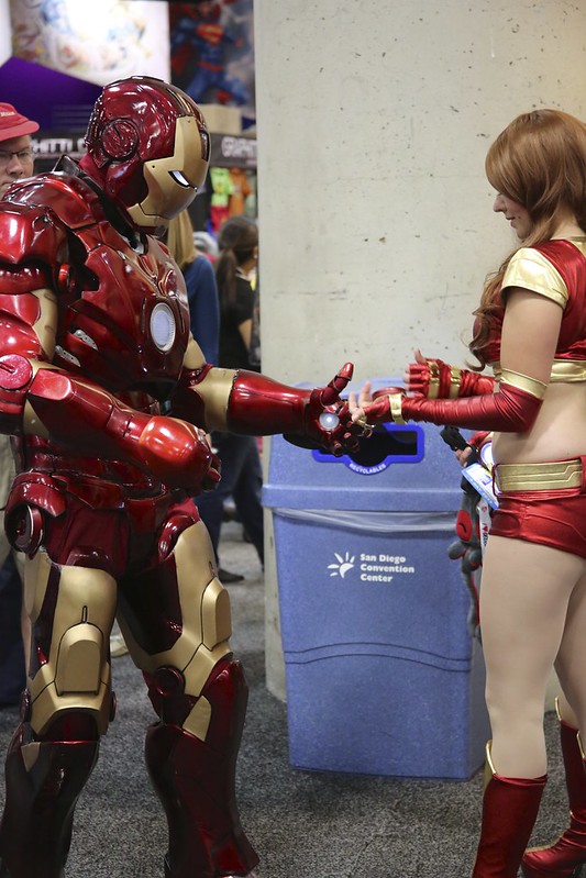 Iron Man and Iron Woman