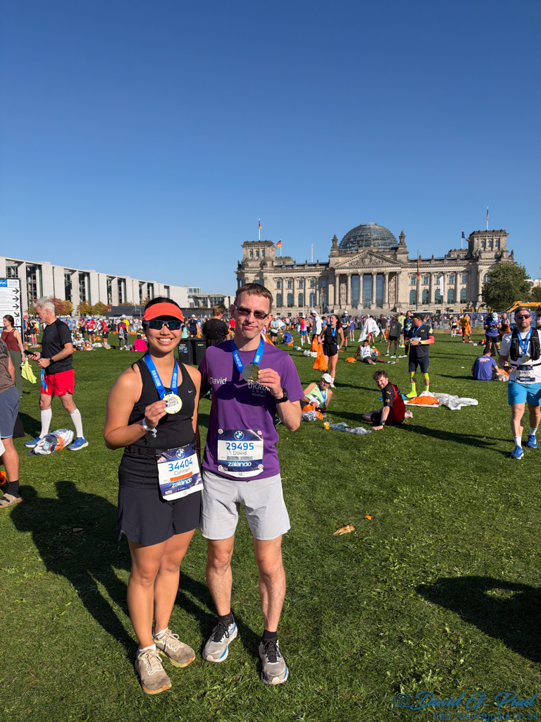 Finishers of the Berlin Marathon